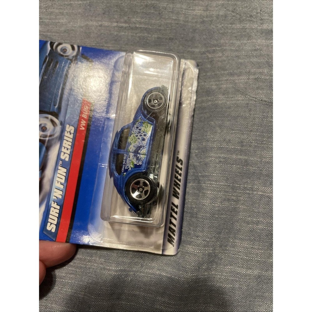 Hot Wheels 1:64 Scale 1999 Surf 'n Fun Series VW BUG (BLUE) - Picture 4 of 7